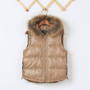 正品<em>拉夏贝尔</em>淑女韩貉子真毛领<em>带帽</em>针织拼接羽