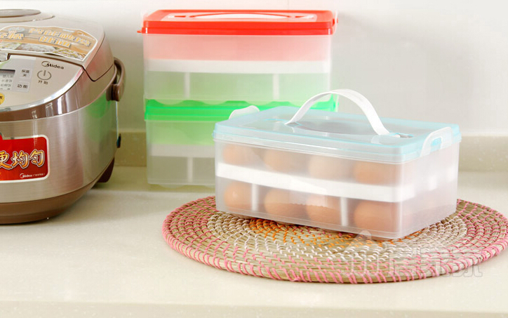 undefined1 portable double-deck egg Fresh keeping storage box Refrigerator egg box outdoors Picnic Egg Basket 24 Goldundefinedin the Outdoor/Mountaineer/Camping/Travel Goods , Stoves/Tableware/Picnic barbecue supplies , Picnic Basket/Egg Blue/Food bags category - from Buy2taobao.com to provide professional Taobao agent buy service