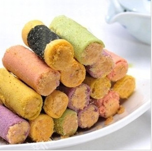  澳门特产 零食佳品 嘉记园 六宝肉松蛋卷 港澳风味传统手工 260g