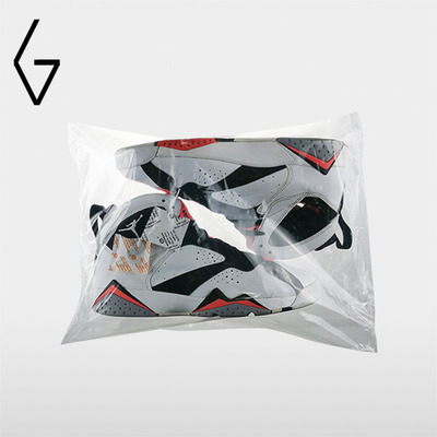 【10个】AJ球鞋收纳袋自封保存防尘防潮防氧化真空密封塑料收藏袋