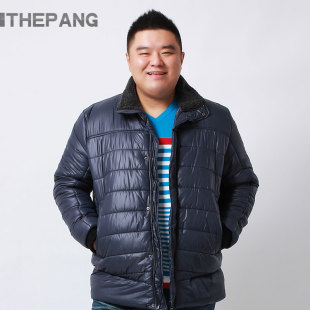  冬thepang加大码男棉衣韩版宽松加厚棉袄男式装加肥加