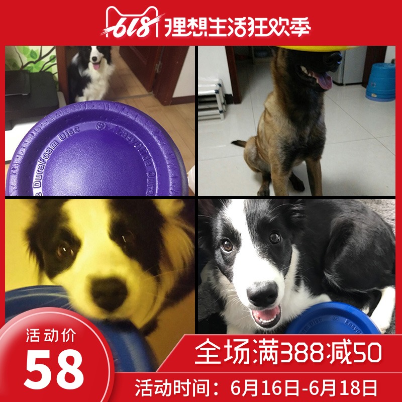狗狗飞盘大狗用飞盘软星记飞盘软飞碟耐咬磨牙边牧金毛狗狗玩具在类目 宠物/宠物食品及用品, 猫/狗玩具, 飞盘中 - 来自Buy2taobao.com提供专业的淘宝代购服务