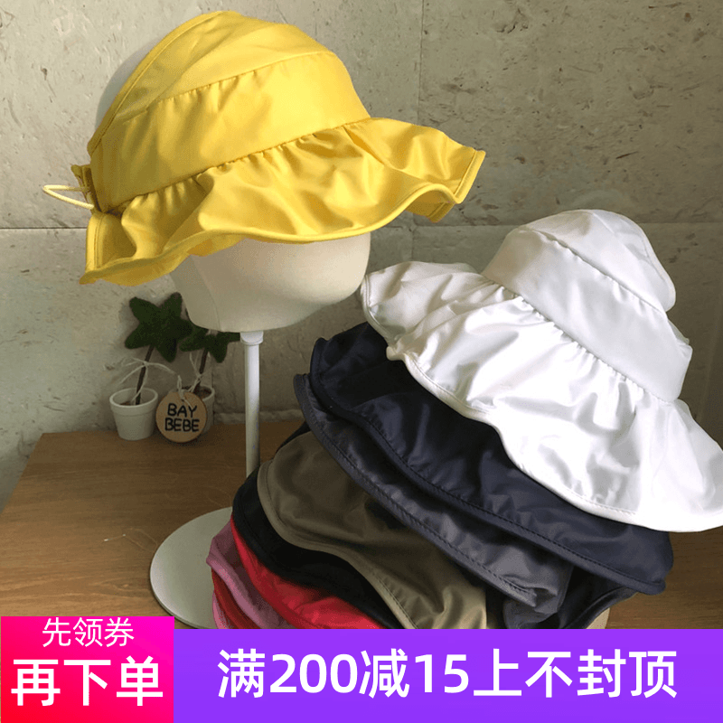 现货韩国进口童装2018夏款女童儿童中大童亲子防风太阳帽遮阳帽在类目 童装/婴儿装/亲子装, 帽子/围巾/口罩/手套/耳套/脚套, 帽子中 - 来自Buy2taobao.com提供专业的淘宝代购服务