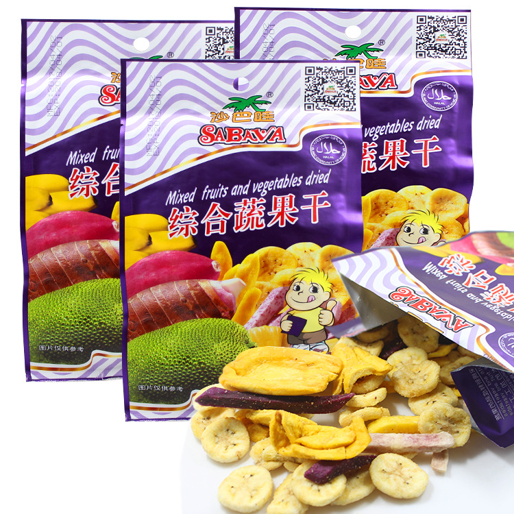 越南进口沙巴哇综合蔬果干100g 休闲水果干热卖零食品在类目 零食/坚果/特产, 蜜饯/枣类/梅/果干, 蔬果干中 - 来自Buy2taobao.com提供专业的淘宝代购服务