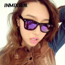 inmix音米偏光墨镜男士太阳镜 女2013新款时尚明星款驾驶镜蛤蟆镜