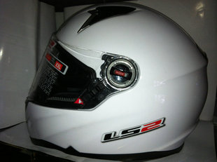 包邮 摩托车头盔 LS2头盔 玻璃钢材质 双镜片