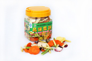  山东寿光特产营养健康脱水蔬菜干零食 品维综合蔬果干-245g果蔬干