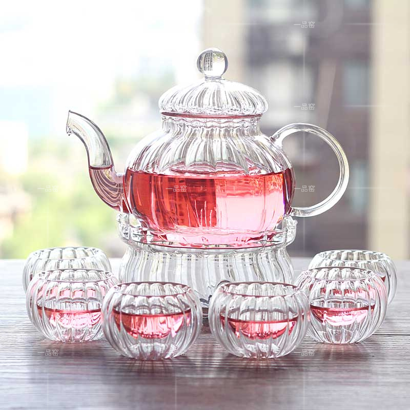 耐高温花草茶具整套茶具花茶壶组合玻璃茶具套装加热 欧式包邮在类目 餐饮具, 茶具, 花草茶具中 - 来自Buy2taobao.com提供专业的淘宝代购服务