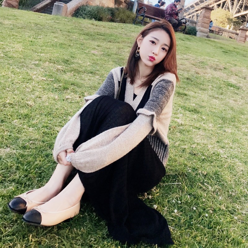 Big size dress 2018 new pattern Autumn Western style suit mm fashion temperament Dress Knitted sweater Two piece setin the Women's clothing/Boutique , Large size women category - from Buy2taobao.com to provide professional Taobao agent buy service