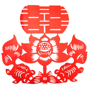 窗喜婚礼结婚用品家饰品红喜字吉祥富贵百年好合剪纸窗花非静电贴 窗喜婚礼结婚用品家饰品红喜字吉祥富贵百年好合剪纸窗花非静电贴