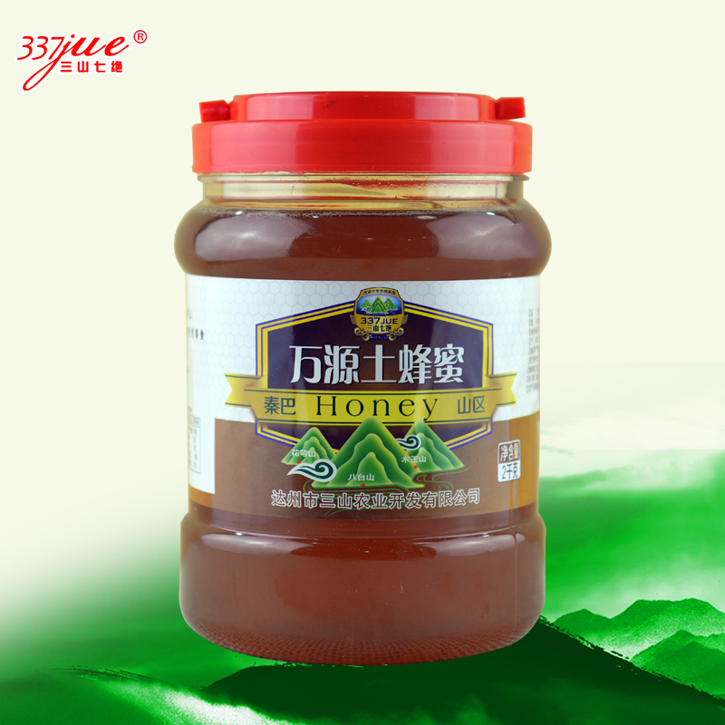 三山七绝万源土蜂蜜2000克 秦岭大巴山土蜂蜜圆巢蜂桶达州特产在类目 传统滋补营养品, 蜂蜜中 - 来自Buy2taobao.com提供专业的淘宝代购服务