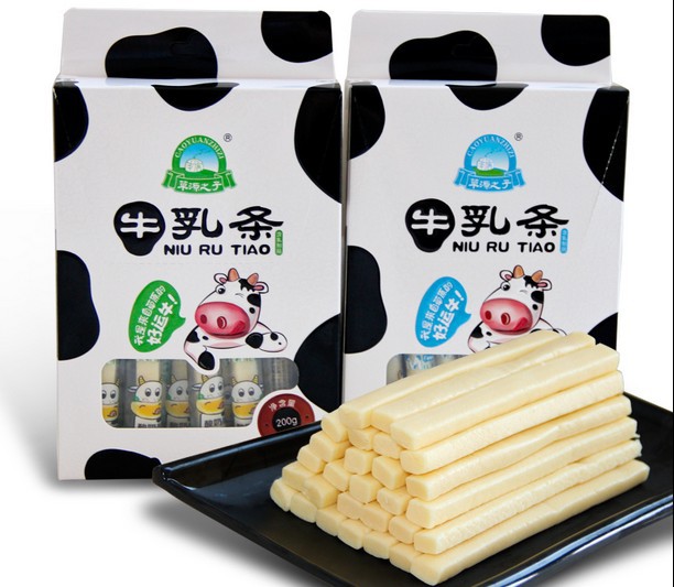 草源草原之子 奶酪条内蒙古特产零食牛乳条牛奶棒酸奶条盒装200g在类目 零食/坚果/特产, 奶酪/乳制品/, 内蒙古奶酪中 - 来自Buy2taobao.com提供专业的淘宝代购服务