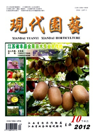 《现代园艺》省级 知网收录 农业 园林类专业期
