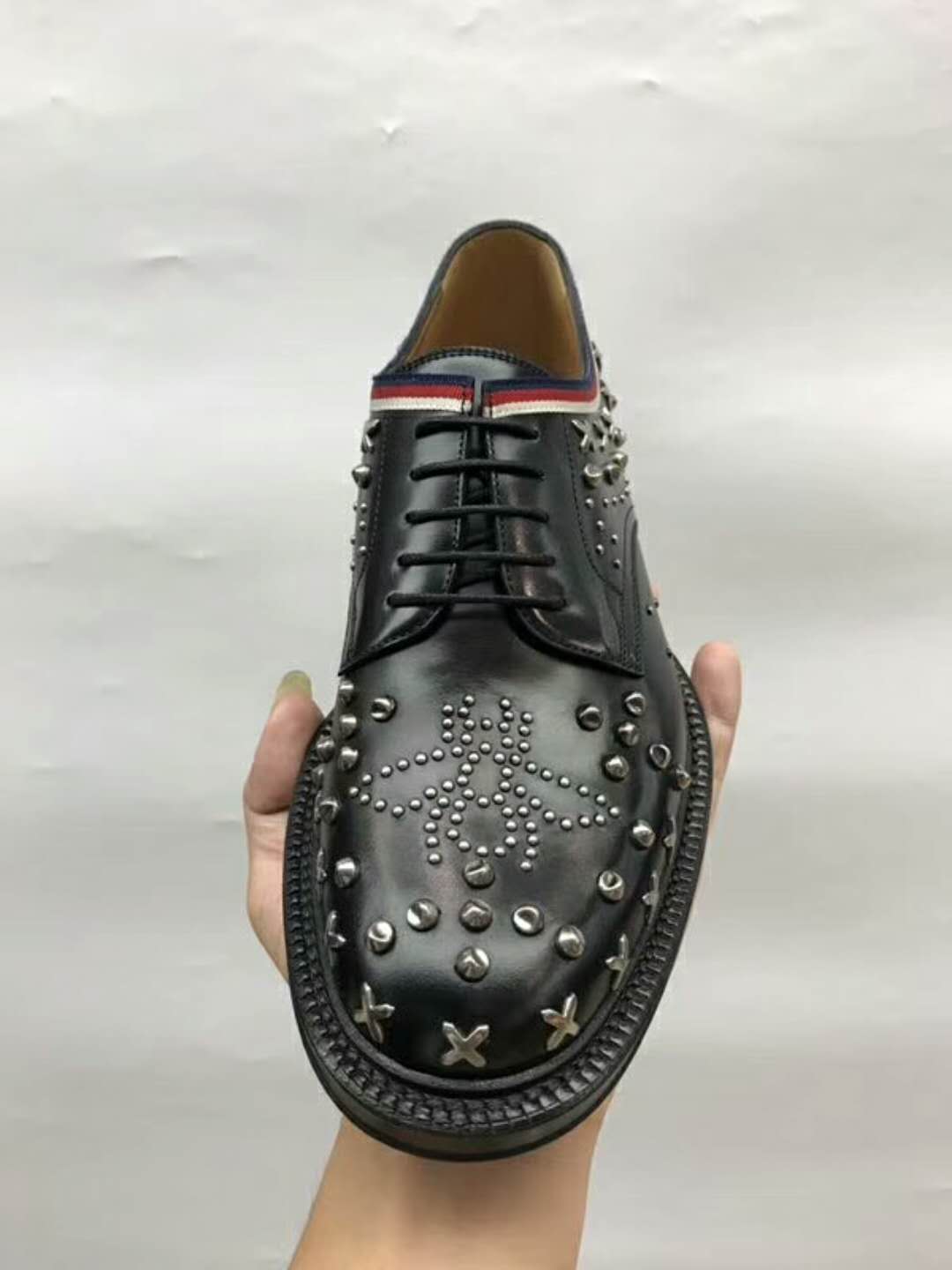 正品 Gucci 古奇 17秋冬铆钉蜜蜂男士正装休闲皮鞋在类目 五金/工具, 手动工具, 锉、刨, 钟表锉中 - 来自Buy2taobao.com提供专业的淘宝代购服务