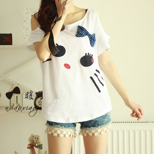 韩版衣服可爱T恤...