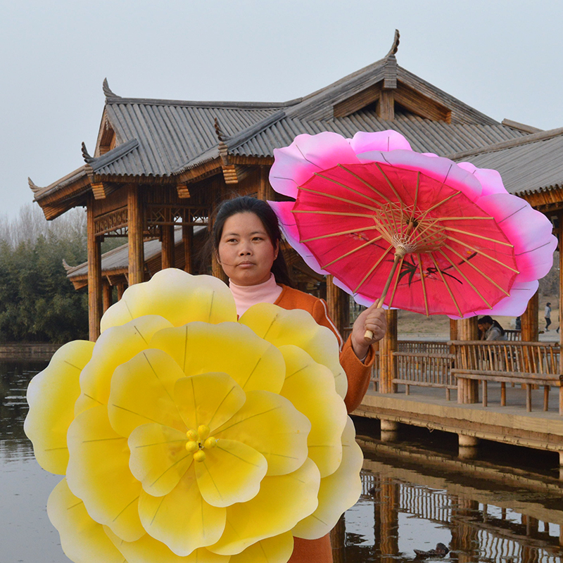 花伞 舞蹈伞道具牡丹伞幼儿园演出花开场秧歌舞道具运动会开幕式在类目 运动/瑜伽/健身/球迷用品, 舞蹈/健美操/体操, 更多舞种, 更多舞蹈配饰中 - 来自Buy2taobao.com提供专业的淘宝代购服务
