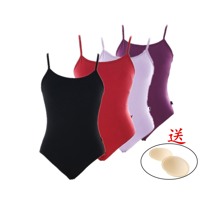 吊带连体服芭蕾舞练功服成人女舞蹈基训服形体服胸垫古典舞身韵服|msdalam kategori sukan/Yoga/kecergasan/bekalan peminat, Dance/Aerobik/Gymnastics, Ballet, pakaian balet - dari Buy2taobao.com untuk memberikan perkhidmatan ejen Taobao profesional membeli