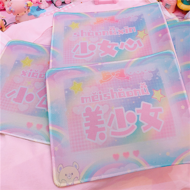 敲梦幻彩虹少女心美少女小仙女吃鸡鼠标垫软妹纸防滑游戏鼠标垫|msdalam kategori Perkakasan komputer/monitor/Komputer Zhou Bian, Komputer Zhou Bian, pad tetikus/paste/pad pergelangan tangan - dari Buy2taobao.com untuk memberikan perkhidmatan ejen Taobao profesional membeli