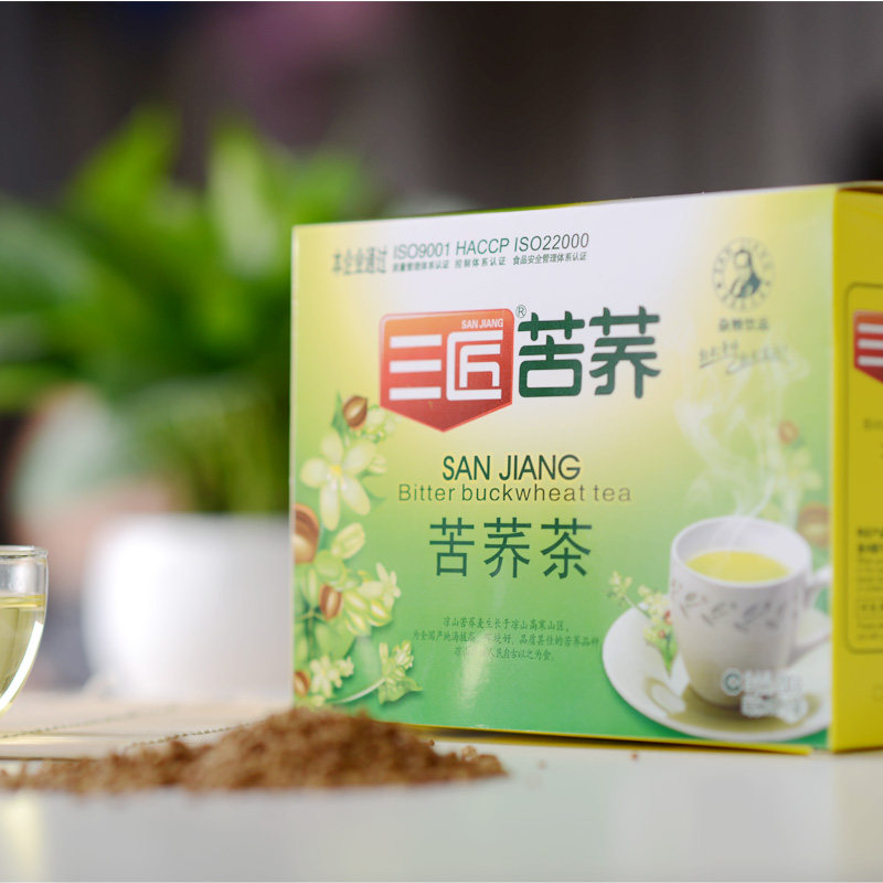 【买4送1】包邮三匠苦荞茶 正品养生茶四川凉山特产120克5g*24袋
