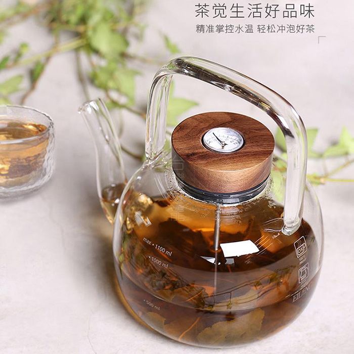 一瓢斋 台湾宜龙eilong专柜正品 新款感温玻璃提梁烧水壶煮茶烧水在类目 餐饮具, 茶具, 茶壶中 - 来自Buy2taobao.com提供专业的淘宝代购服务