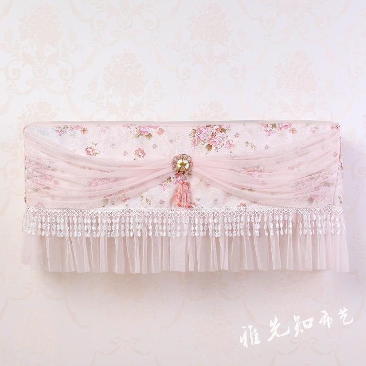Air conditioner cover Hang up dust cover 1.5 Air conditioning units Hanging type Lace Fabric art Simplicity Air conditioner cover Boot 2 Set of partsin the Home Fabric , Dust protection cover , Air conditioner cover category - from Buy2taobao.com to provide professional Taobao agent buy service