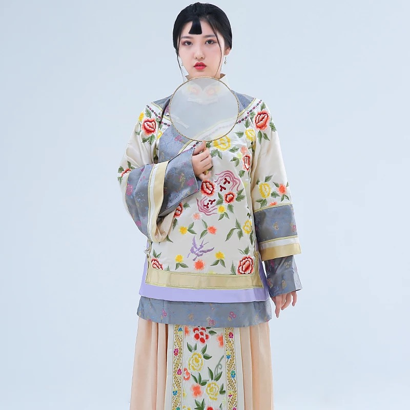 2018 new pattern Movies ancient costume Embroidery Republic of China Xiu clothing Married woman Miss Chinese style tradition ancient costume showin the Women's clothing/Boutique , Costume/National costume/Stage costumes , National costume/Costumes category - from Buy2taobao.com to provide professional Taobao agent buy service