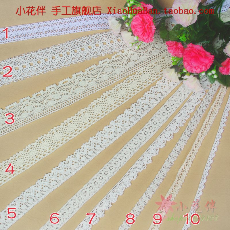 四皇冠 全棉 棉線 花邊 輔料 裝飾 手工DIY拼布 布藝 蕾絲 材料a9在類目 居家布藝, 縫紉DIY材料、工具及成品, 縫紉DIY配件/輔料/配飾, 花邊中 - 來自Buy2taobao.com提供專業的淘寶代購服務