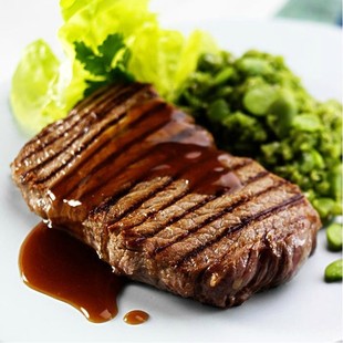  健法食品 牛排家庭套餐8片 送酱8包 黄油8包 刀叉2套