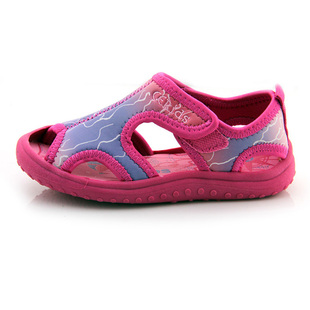  童鞋 女童夏季夹趾休闲沙滩凉鞋26-30 儿童韩版小童凉鞋