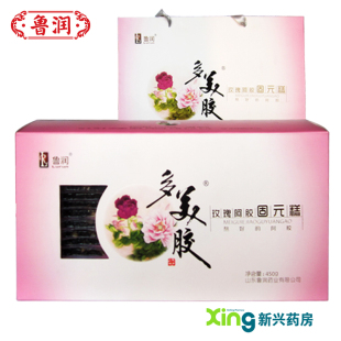  【鲁润】多美胶 玫瑰阿胶固元糕450g 美肤 送礼首选 大气包邮