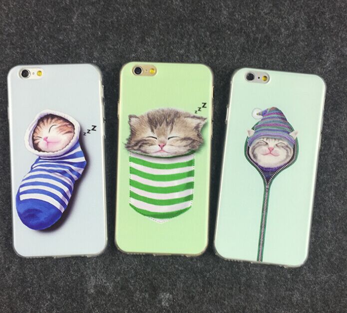 包邮 苹果6s/6plus卡通保护 iPhone6s手机壳情侣男女袜子猫口袋在类目 3C数码配件, 手机配件, 手机保护套/壳中 - 来自Buy2taobao.com提供专业的淘宝代购服务