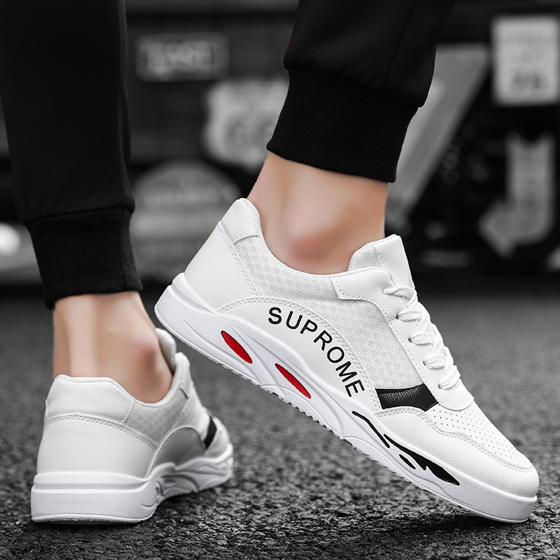 Men shoes 2019 new pattern summer ventilation White shoes man motion leisure time skate shoes Korean Edition Trend Versatile Trendy shoesin the Men's Shoes, Canvas shoes category - from Buy2taobao.com to provide professional Taobao agent buy service