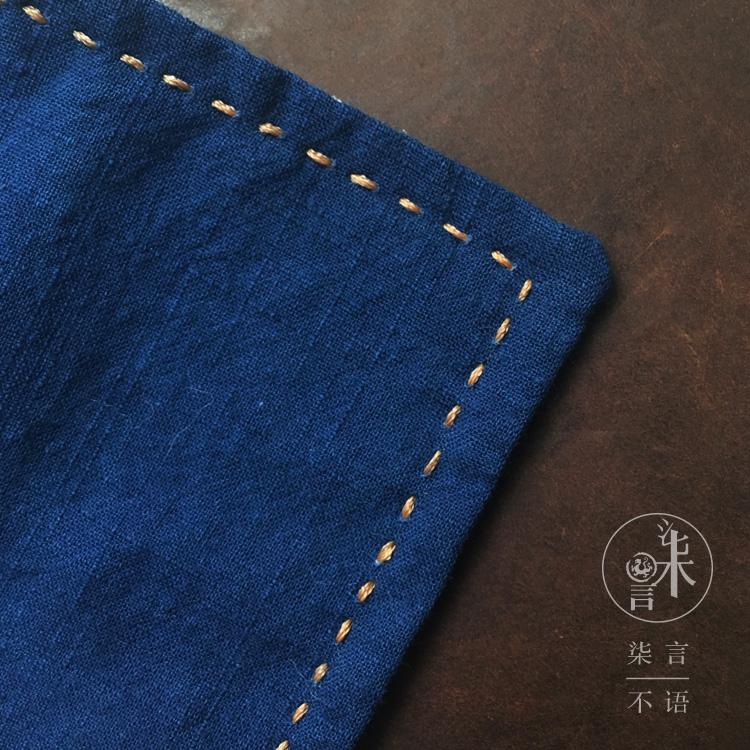 柒言不语 原创-蓝染-植物染-手缝茶巾-茶桌垫布-素雅在类目 餐饮具, 茶具, 茶巾中 - 来自Buy2taobao.com提供专业的淘宝代购服务