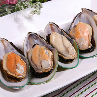  唐人基 青口贝 贝类 料理 豆捞菜品 6只 火锅海鲜 贝类制品
