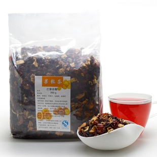  德国进口果粒茶 巴黎香榭花果茶 原装洛神果味茶500克水果茶