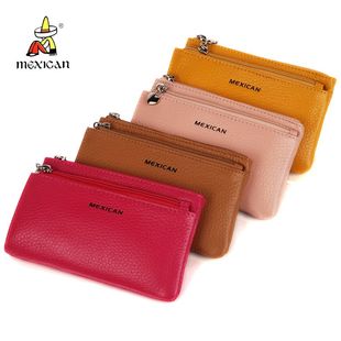  稻草人零钱包 女士真皮钥匙包 正品 韩版时尚百搭 新款包邮