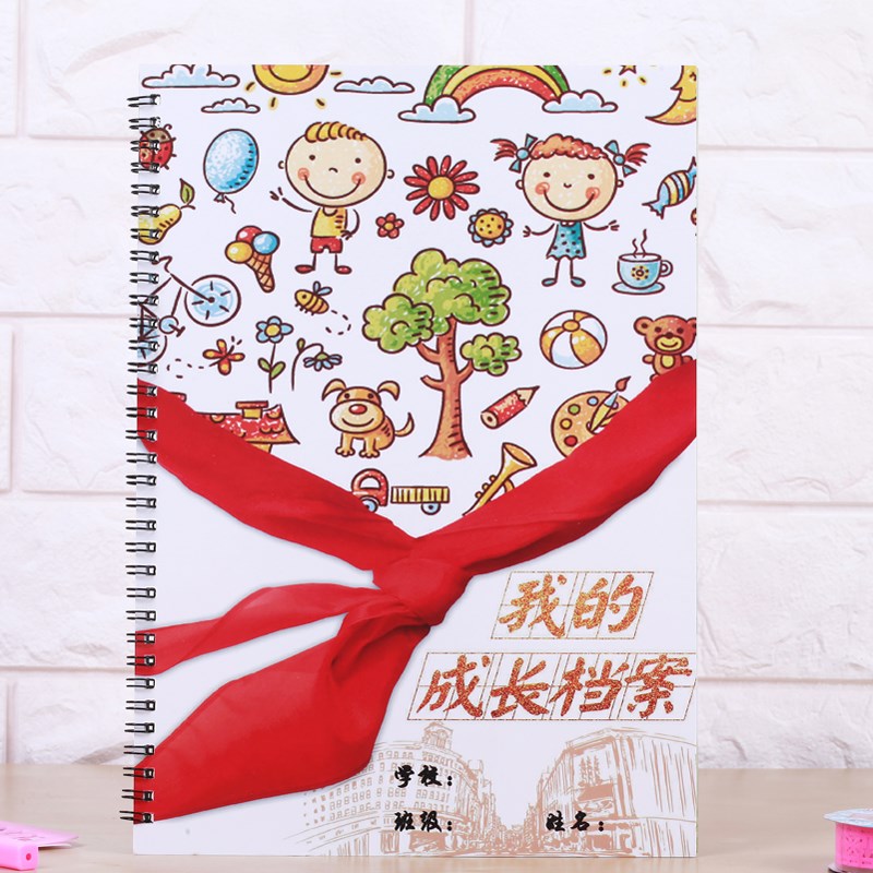 A4幼儿园小学生幼儿成长册成长档案记录册活页彩页铁圈线圈本包邮在类目 玩具/童车/益智/积木/模型, 宝宝纪念品/个性产品, 纪念册中 - 来自Buy2taobao.com提供专业的淘宝代购服务
