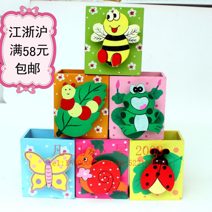 Special Offer Promotion the republic of korea originality Stationery lovely insect woodiness pen container multi-function Stationery storage boxin the Electronic Dictionary/Electronic paper book/Stationery , Shelves/Display items , Pen case category - from Buy2taobao.com to provide professional Taobao agent buy service