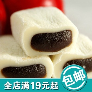  台湾进口美食三叔公雪之恋手造红豆味麻薯180g克麻糬传统糕点点心