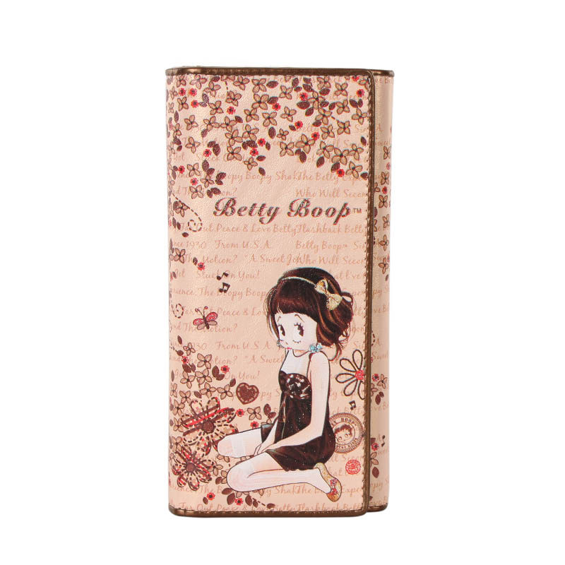 Betty Boop/Betty 2013 pushes new stylish cartoon cute 20 percent long wallet A4077-15