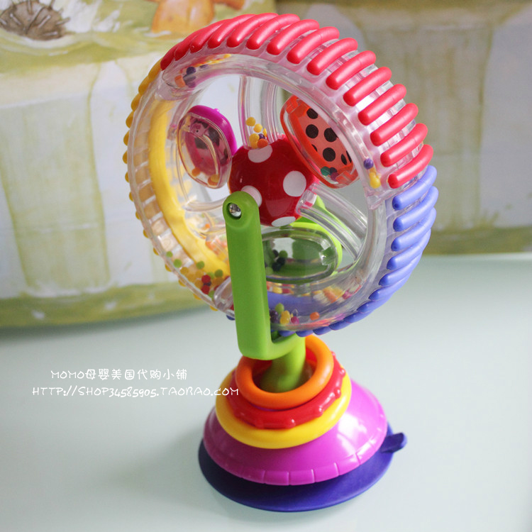 goods in stock U.S.A quality goods Sassy baby Dining table sucker Toys Ferris wheel models/windmillin the Toy/Childs/Puzzle/Building block/Model , Other Toys category - from Buy2taobao.com to provide professional Taobao agent buy service