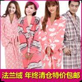 浴袍情侣<em>睡袍</em> <em>红豆居家</em>服珊瑚绒<em>睡衣秋冬</em>男/女