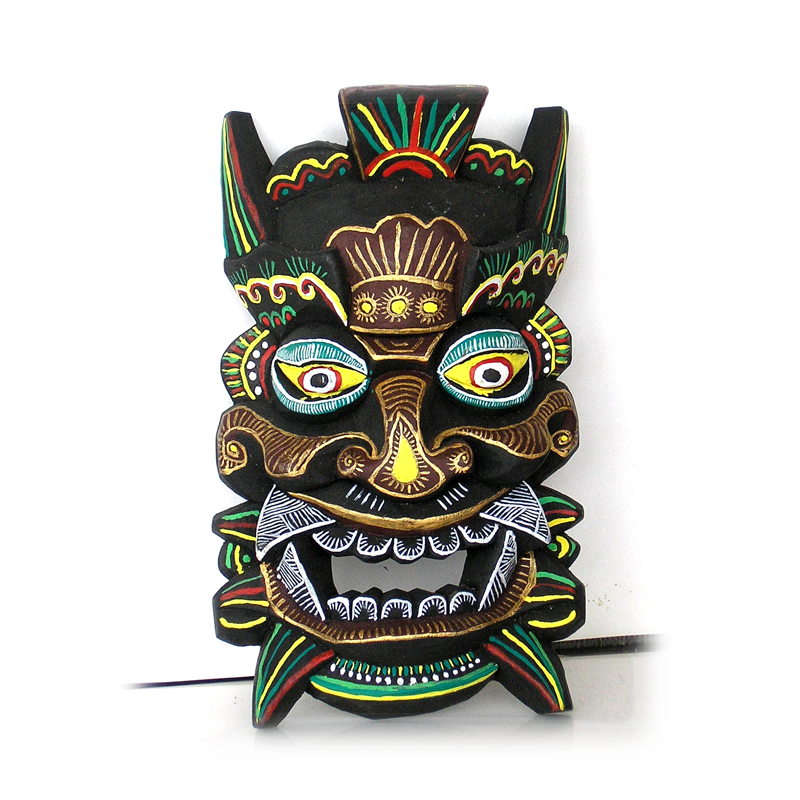Guizhou Tunpu Culture Arts and Crafts Wood carving Arts and Crafts Nuo Mask Nuo masks 20x30cmin the Home accessories , Carving , Woodcarving category - from Buy2taobao.com to provide professional Taobao agent buy service