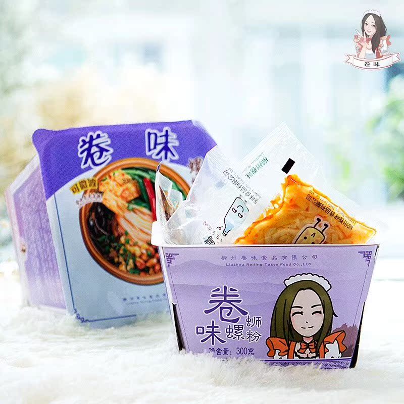 卷味螺蛳粉螺丝粉广西特产螺狮粉冲泡型300g*9碗礼盒装方便速食|msdalam kategori beras/Utara-Selatan barangan kering/perasa, makanan segera yang mudah, mi segera/peminat/bihun - dari Buy2taobao.com untuk memberikan perkhidmatan ejen Taobao profesional membeli