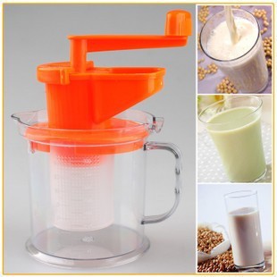 创意DIY迷你小型手动榨汁机水果 婴儿手摇榨汁器豆浆机果汁机特价