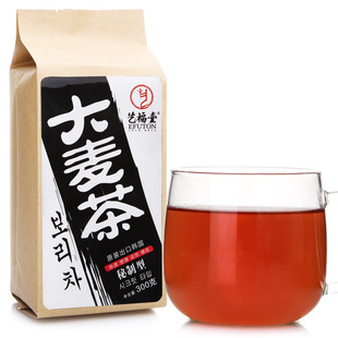  艺福堂 花草茶秘制配方 大麦茶袋泡茶 出口韩国原装300克 包邮