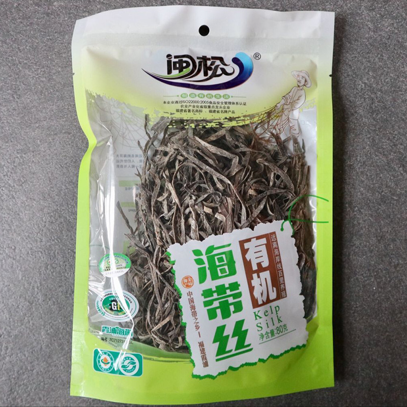 5袋包邮/闽松有机深海干海带丝80g厦门干货厚在类目 水产肉类/新鲜蔬果/熟食, 海鲜/水产品/制品, 藻类, 海带中 - 来自Buy2taobao.com提供专业的淘宝代购服务