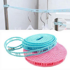 Clothesline Drying rope non-slip Windproof clothesline Trapezoid Barrier Hanging on clothesline Tourism Outdoor Dexterousin the Storage consolidation , Family finishing equipment , Rope category - from Buy2taobao.com to provide professional Taobao agent buy service