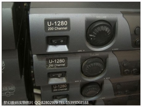 二手专业音响 BBS U-1280无线话筒接收机U段