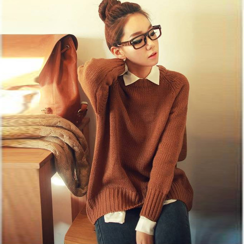 韩版毛衣女复古森女...